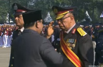 Prabowo Beri Pangkat Kehormatan ke Eks Ajudan Bung Karno Sidarto Danusubroto