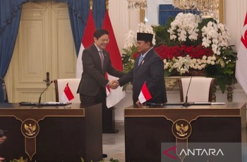 Prabowo Tegaskan Kerja Sama Ekonomi Jadi Pilar Utama Hubungan Indonesia-Singapura