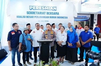 Kapolri Tegaskan Komitmen Polri Kawal Hak dan Kesejahteraan Buruh