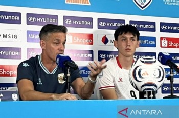 Cetak Hattrick di Laga Debut, Mitchell Baker Bawa Indonesia Gilas Kamboja 5-1
