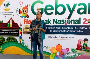 Kemensos Resmikan TAS Prima Sesaba Banyumas, Jadi Percontohan Nasional Layanan Pengasuhan Anak