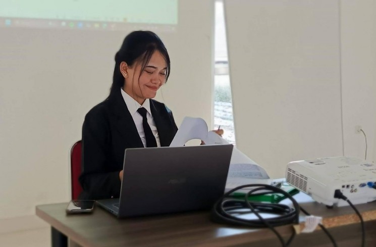 Indriyani, Mahasiswi RPL 3 dari FH Universitas Boyolali. (ist)