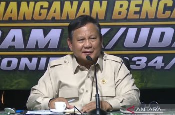 Prabowo Pastikan Bantuan Bencana Rp20 Miliar per Kabupaten di NTT Sudah Disalurkan