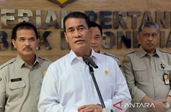 Mentan Amran Copot 13 Pejabat Kementan yang Terlibat Judi Online
