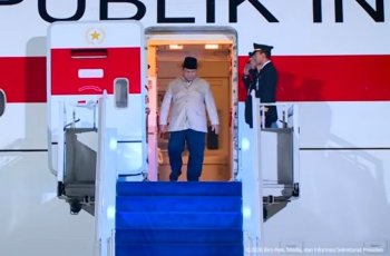 Prabowo Tiba di Jakarta Usai Kunjungan Kerja dan Bertemu Putin di Rusia