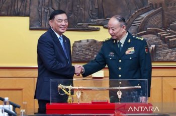 Menhan Sjafrie Sjamsoeddin Temui Petinggi Militer China, Tegaskan Politik Bebas Aktif