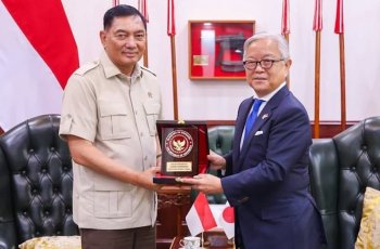 Menhan Sjafrie Sjamsoeddin dan Dubes Jepang Bahas Penguatan Kerja Sama Pertahanan