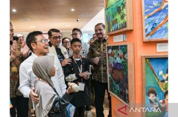 Menko PM: Seni Lukis Jadi Ruang Pemulihan Trauma Anak Terdampak Bencana