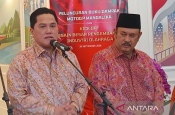 Erick Thohir: Potensi Wisata Olahraga Indonesia Baru Tergarap 0,5 Persen