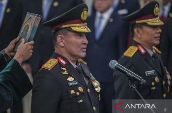 Kapolri Mutasi Sejumlah Pejabat Utama: Jabatan Kabareskrim, Kabarhakam, dan Kadensus 88 Berganti