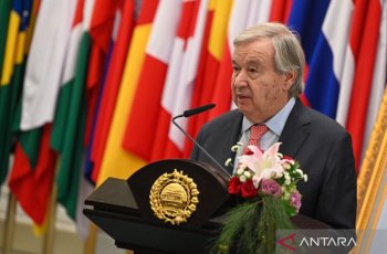 Sekjen PBB Antonio Guterres Sebut Batik Indonesia Pelajaran Penting Multilateralisme