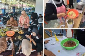 Mahasiswa UNG Olah Biji Teratai Jadi Es Krim, Inovasi Pangan Lokal Cegah Stunting