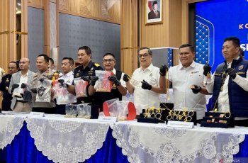 Bea Cukai Gagalkan Penyelundupan 25,88 Kg Emas Senilai Rp61,95 Miliar di Lima Bandara